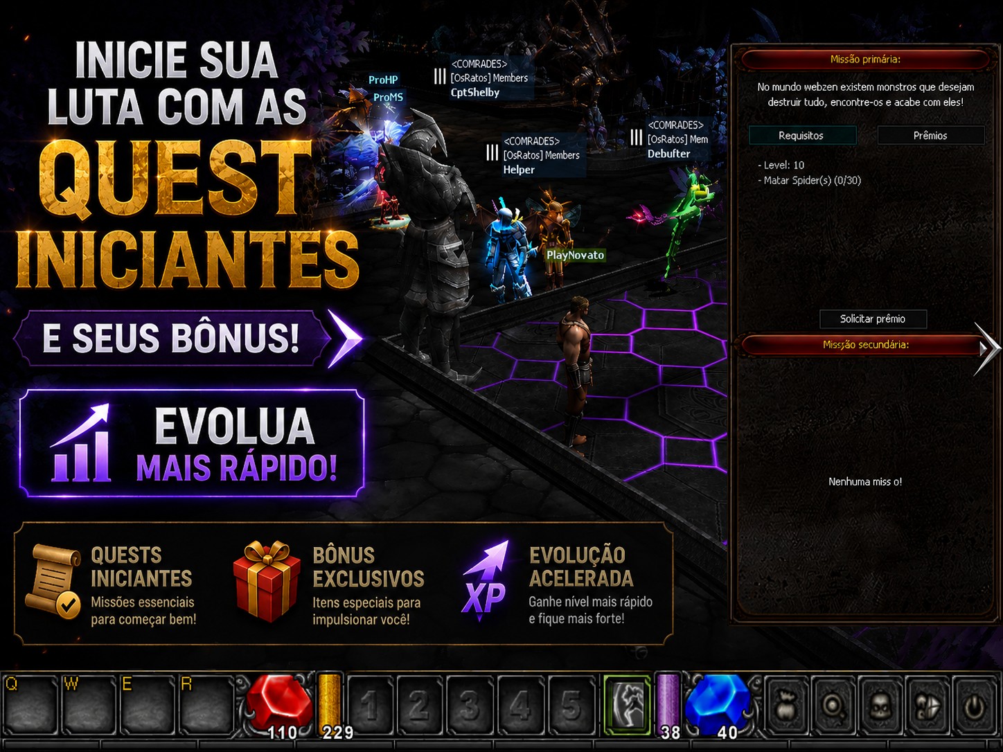 Quest Iniciante! 